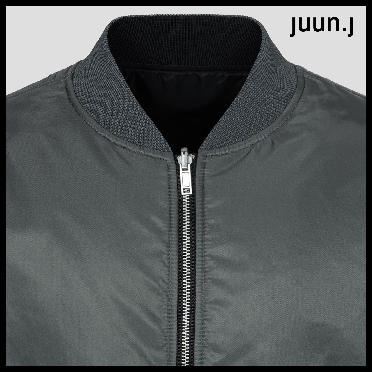 【JUUN.J】CORE Light MA-1 Jumper Gray