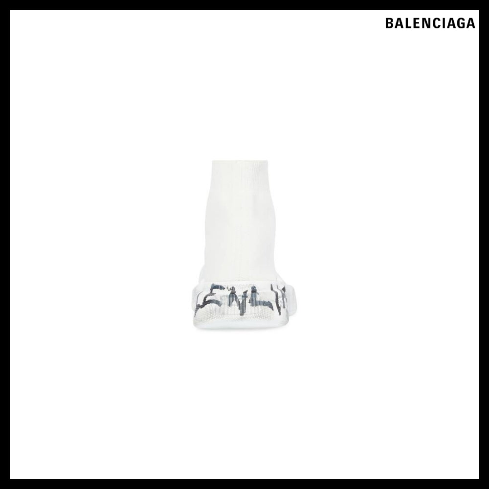 【BALENCIAGA】Speed 2.0 Graffiti Recycled Knit Sneaker