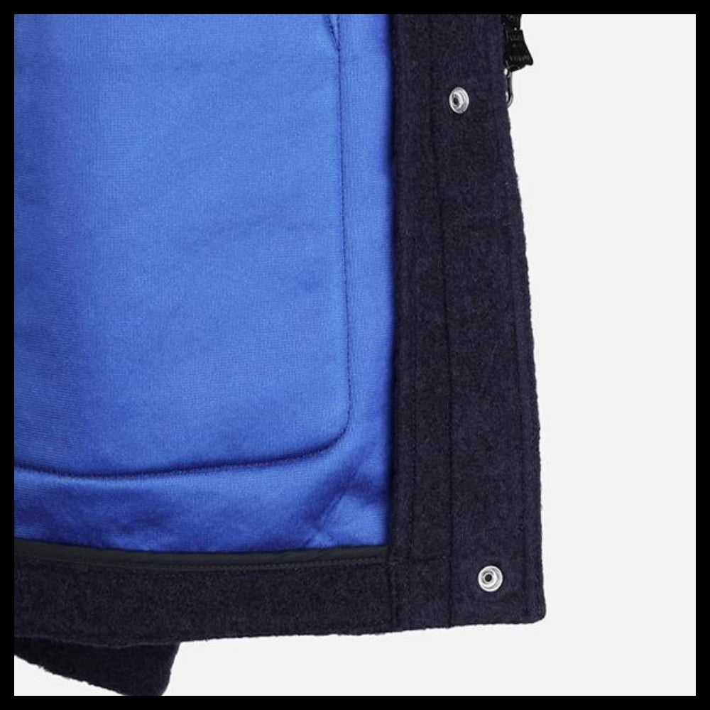【Stone Island】Marina Embroidered Pocket Jacket Navy