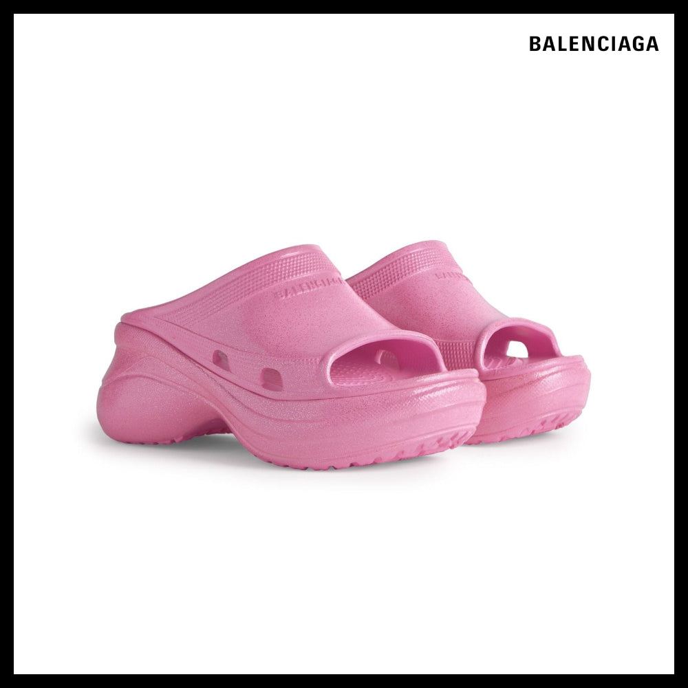 ★BALENCIAGAアウトレット セール ★Pool Crocs Slide Sandal