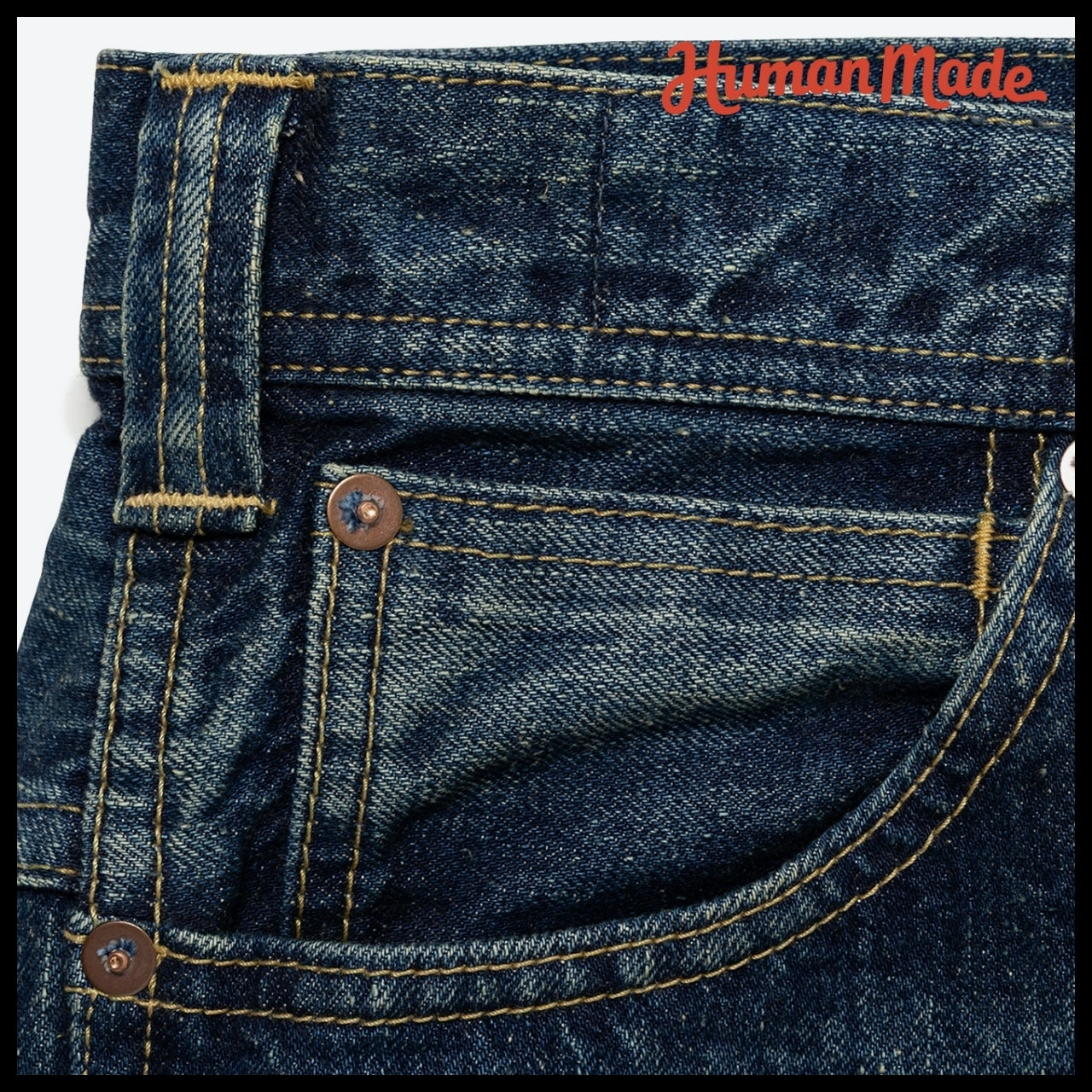 【HUMAN MADE】Slim Denim Pants Future