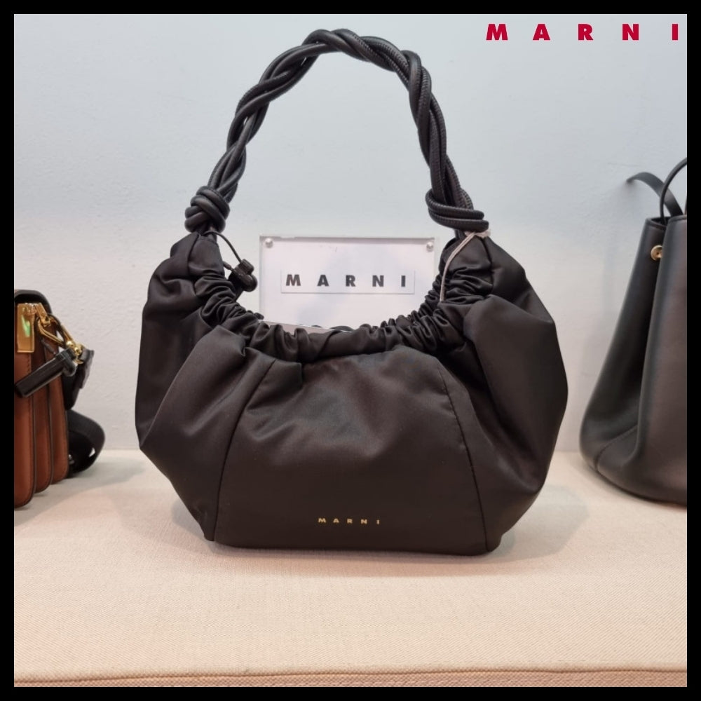 【MARNI】Women's Nylon Hobo Bag