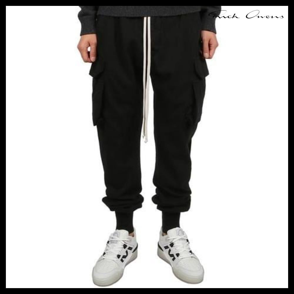 【RICK OWENS】MASTDON CUT Darkshadow Cargo Jogger Pants