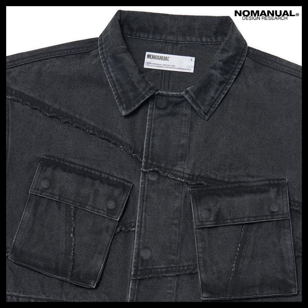 【NOMANUAL】R.C Denim BDU Jacket 2 Colors