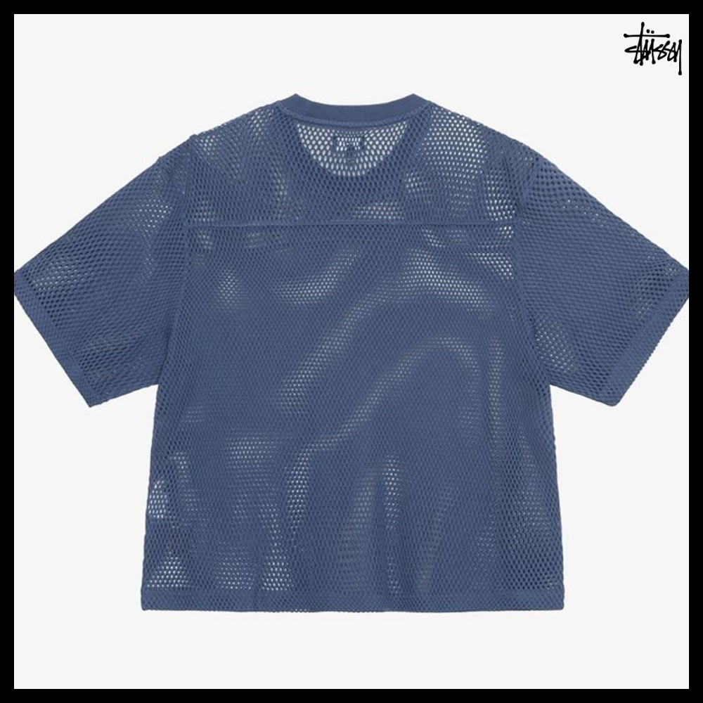 【STUSSY】Team Cotton Mesh Navy