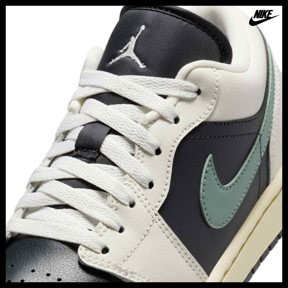 【Nike】AIR JORDAN 1 LOW ANTHRACITE SAIL LEGEND SAND JADE