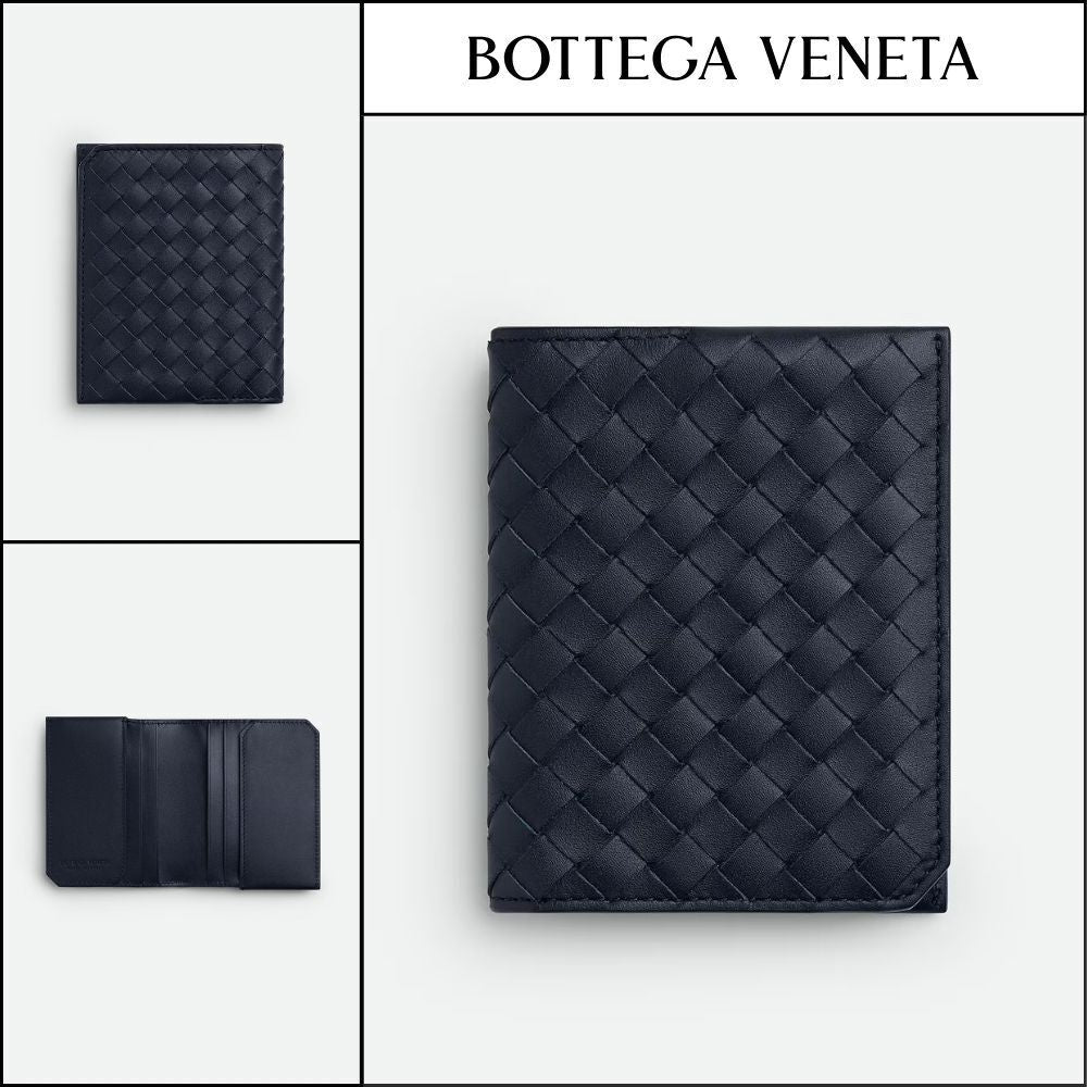 【BOTTEGA VENETA】Intrecciato Piccolo Flap Card Case