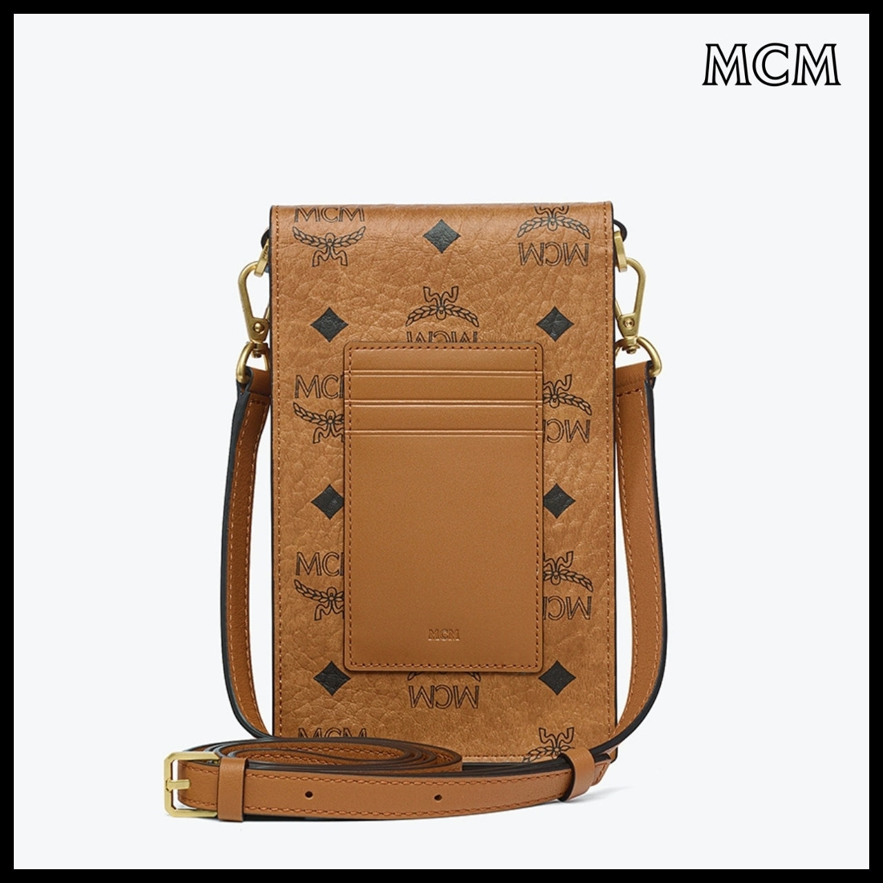 【MCM】Aren visetos phone pouch MXZGSTA11CO