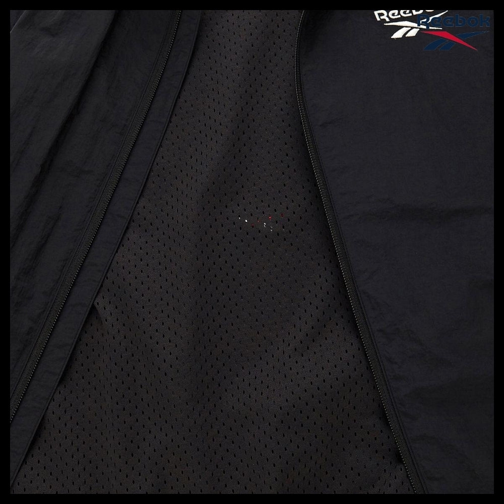 【Reebok】ライバル ウィンドブレーカー ブラック