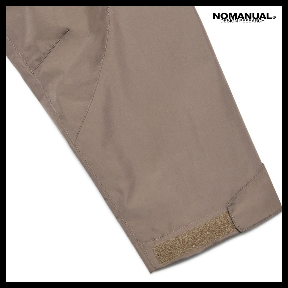 【NOMANUAL】Easton Wind Shell Brown