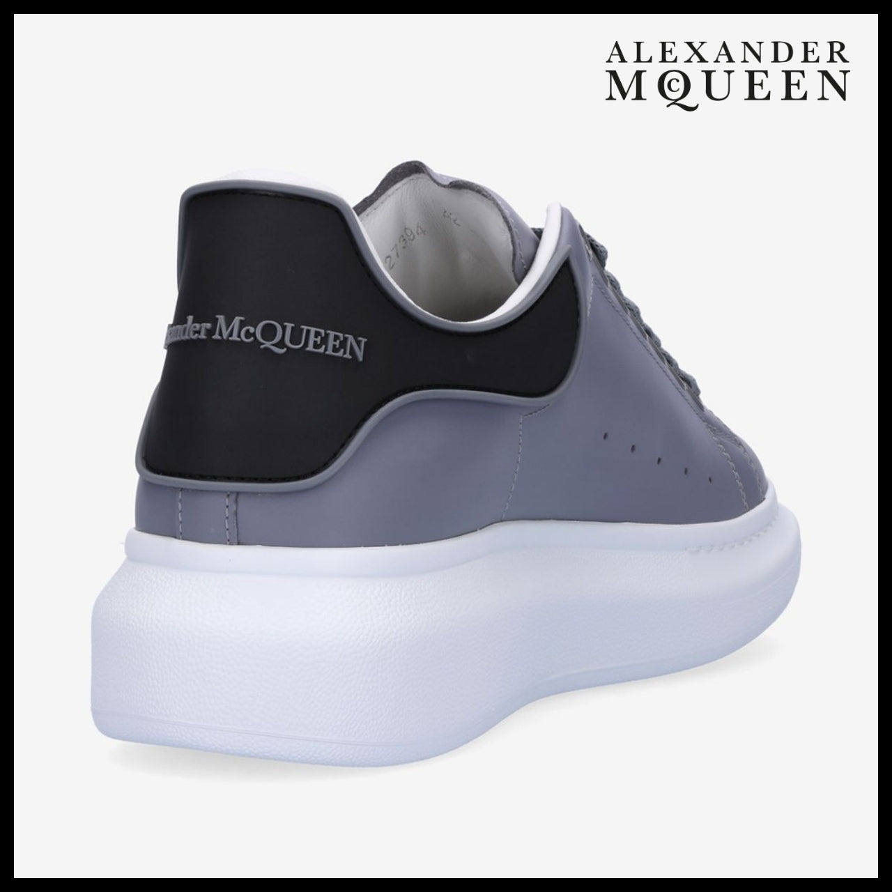 【Alexander Mcqueen】Larry Oversized Sneaker Gun Grey