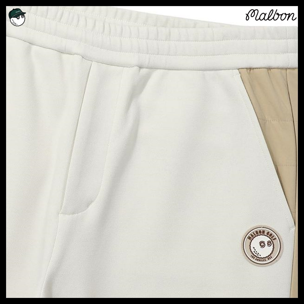 【Malbon Golf】Airy Jogger Pants IVORY MAN