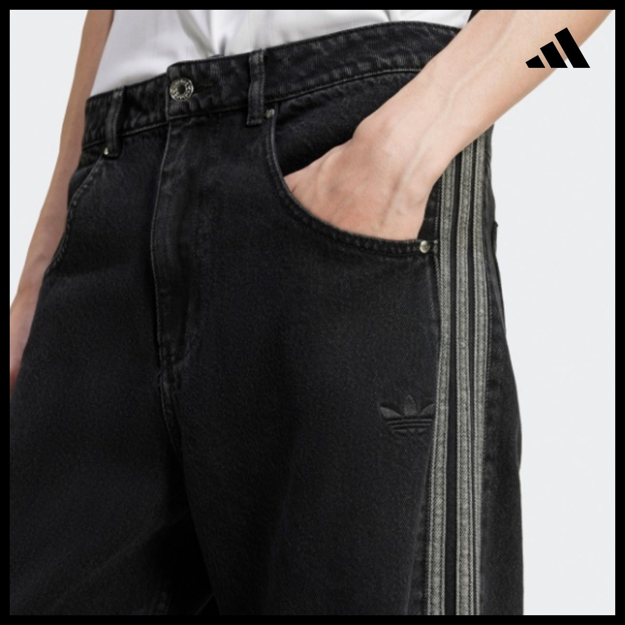 【ADIDAS】Adicolor Denim Firebird Pants JC6718