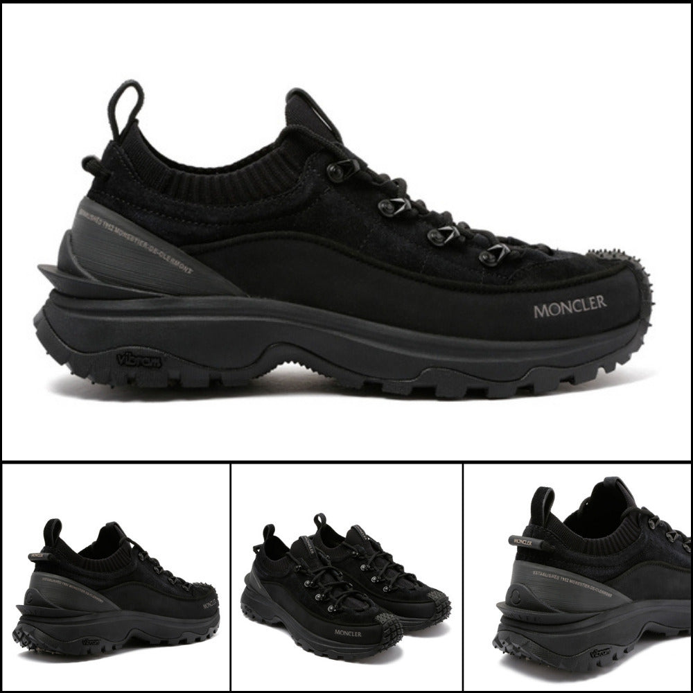 【MONCLER】Black Sneakers