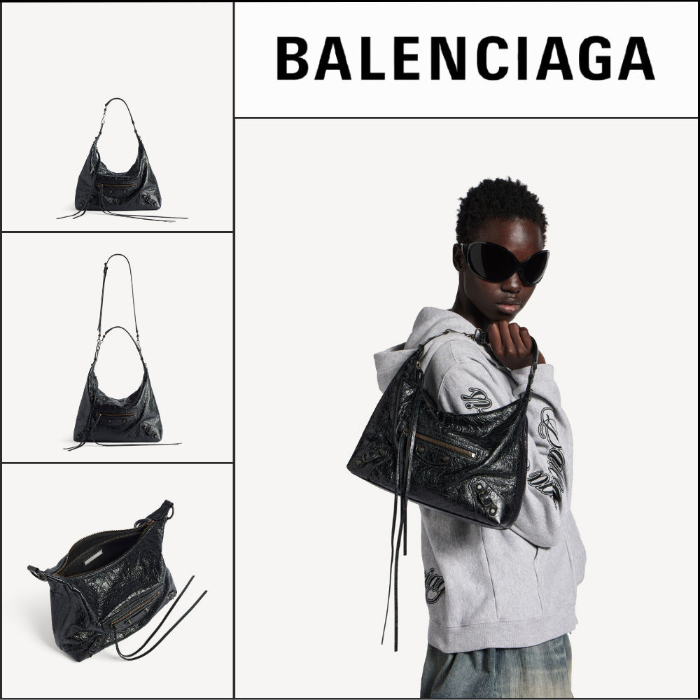 【BALENCIAGA】Le City Hobo Bag Small Black