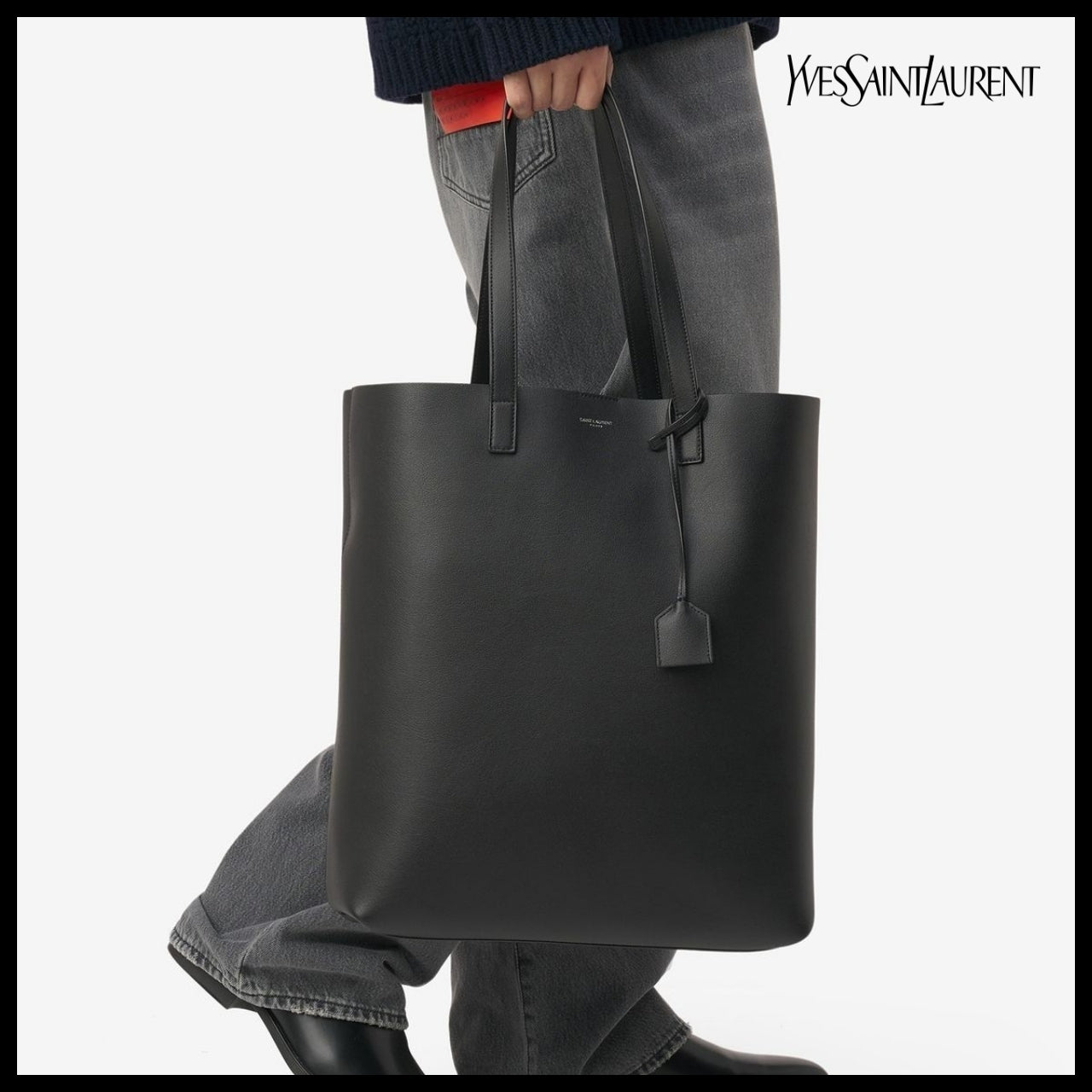 【Saint Laurent】Sam Crossbody Bag Black