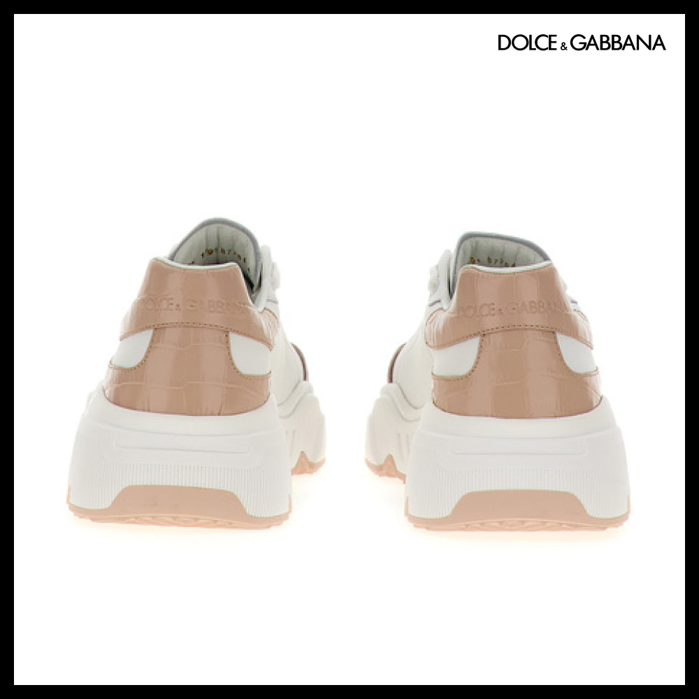 【Dolce & Gabbana】LEATHER SNEAKERS S535