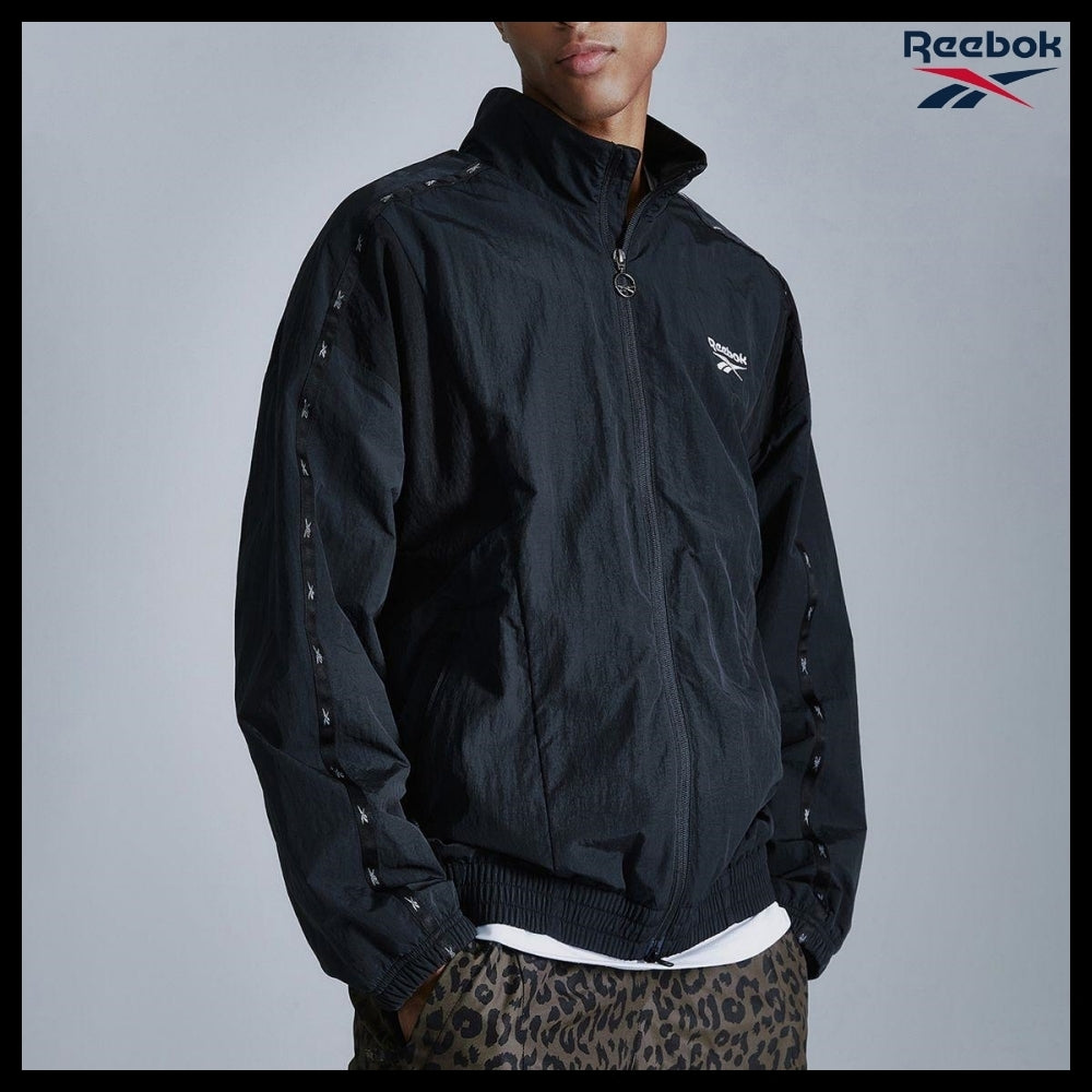 【Reebok】ライバル ウィンドブレーカー ブラック