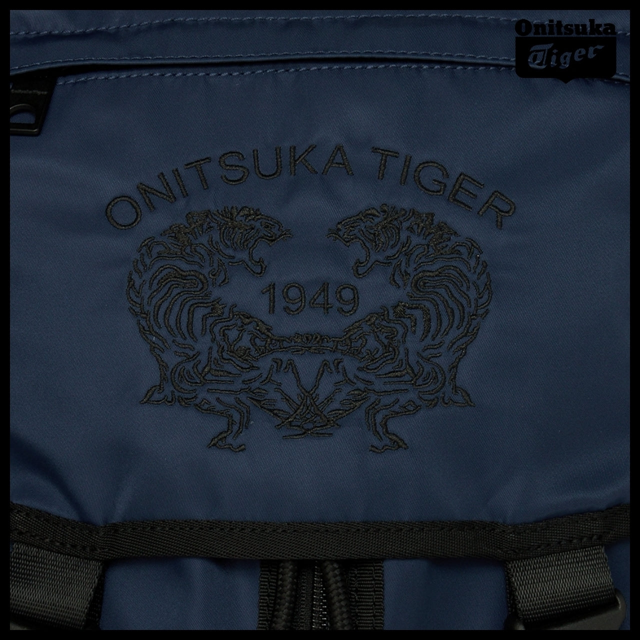 【ONITSUKA TIGER】TIGER EMBROIDERY BACKPACK
