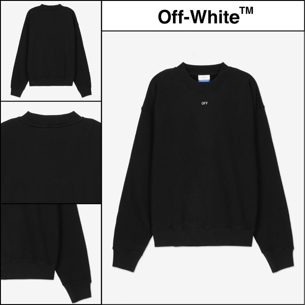 【Off-White】Stamp Skate Sweatshirt Black