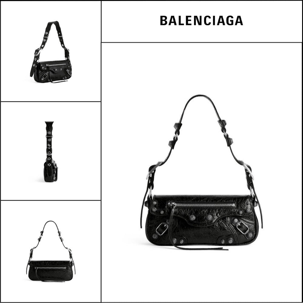 【BALENCIAGA】Le Cagole XS Sling Bag Black