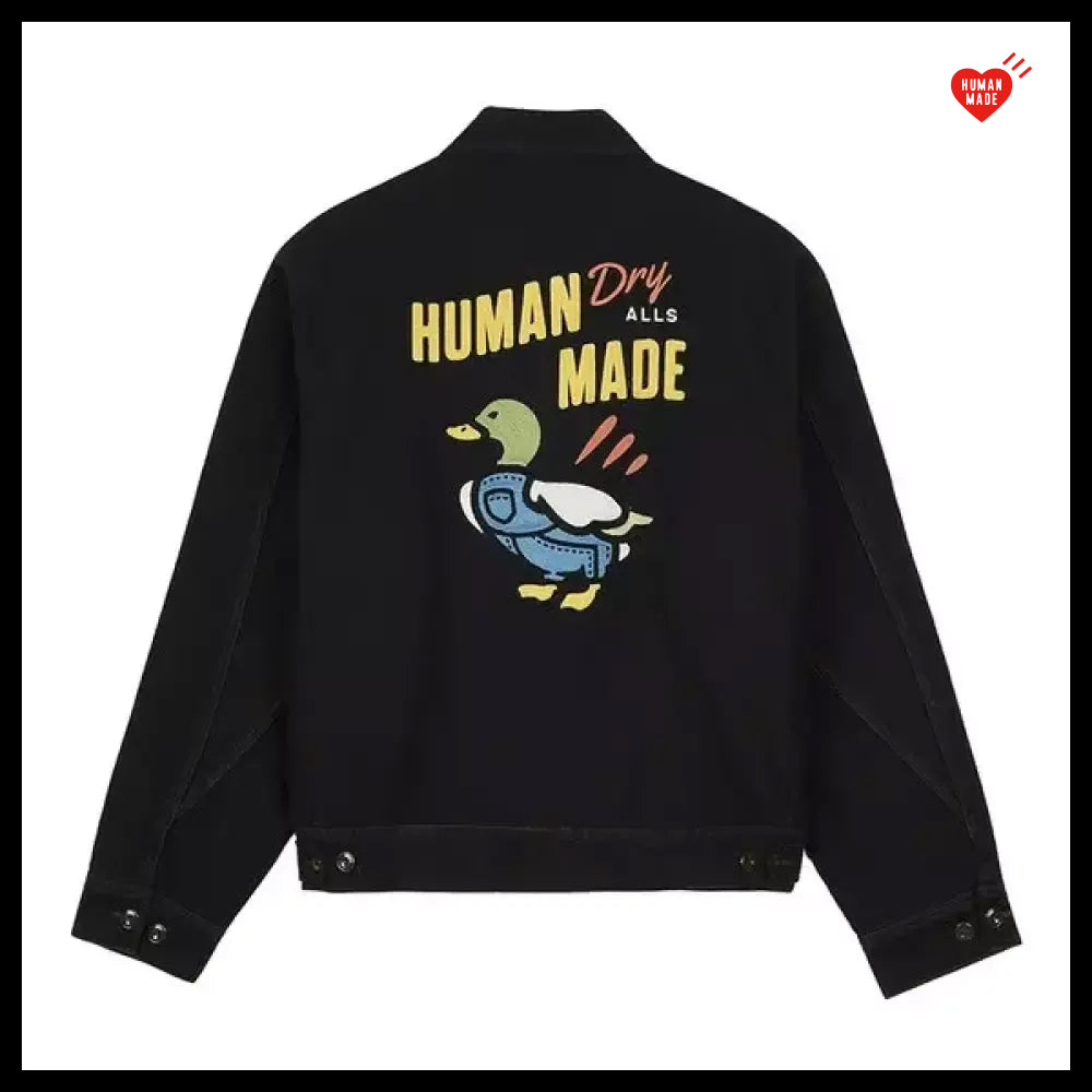【HUMAN MADE】FW25 Men Zip Up Work Jacket