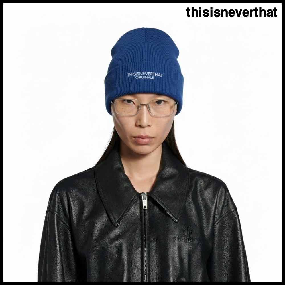 【thisisneverthat】FR-Logo Beanie 2Colors