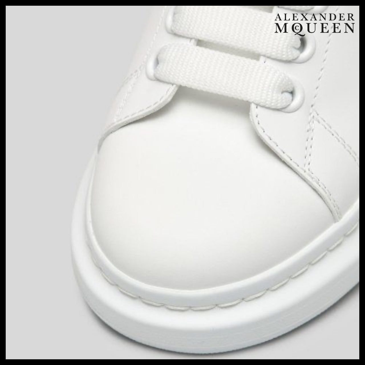 【Alexander Mcqueen】Oversized Sneakers in White/Red