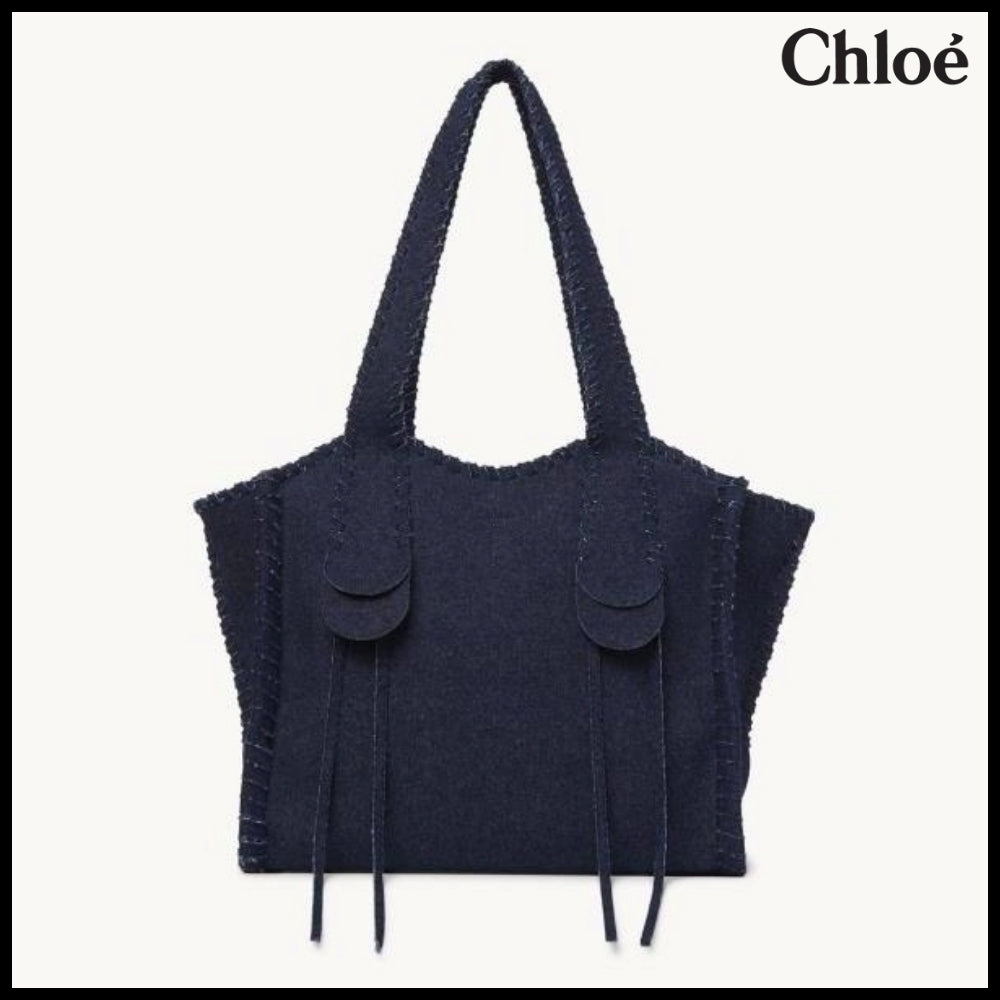 【Chloe】Mony Medium Tote Denim