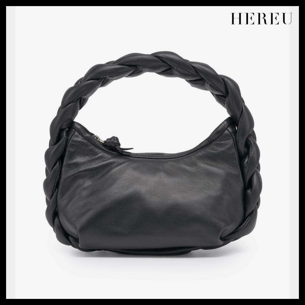 【HEREU】Mini Espiga Tote Bag Black
