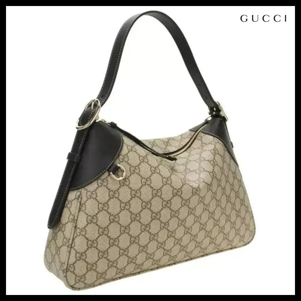 【GUCCI】GG Emblem Large Shoulder Bag GG shoulder