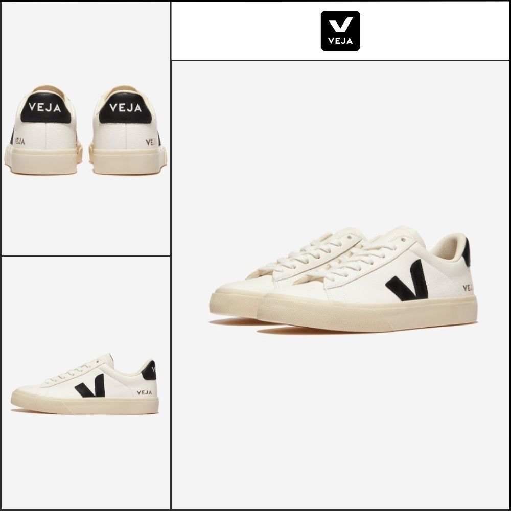【VEJA】Campo Sneakers Extra White Black