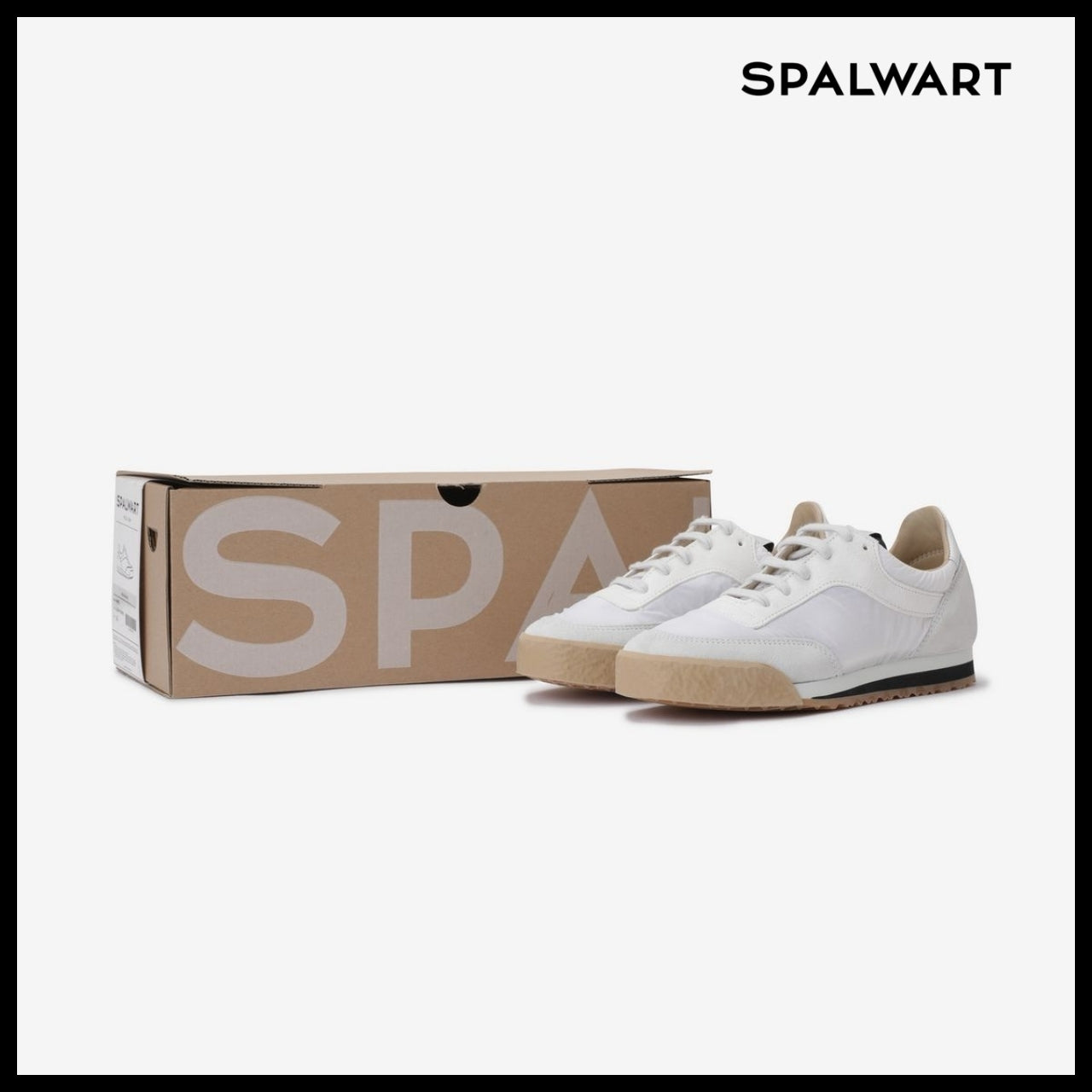 【SPALWART】Pace Low Sneakers White