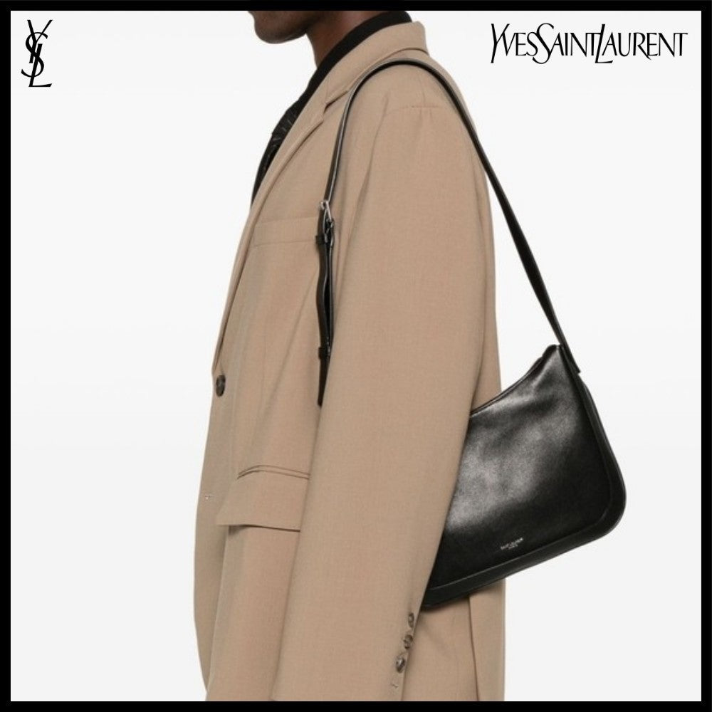 【SAINT LAURENT】 TUC LEATHER CROSSBODY BAG