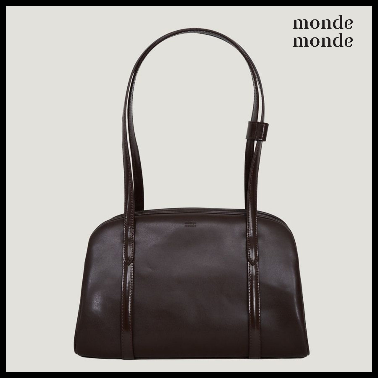 【monde monde】Moment Medium Shoulder Bag (4 Colors)