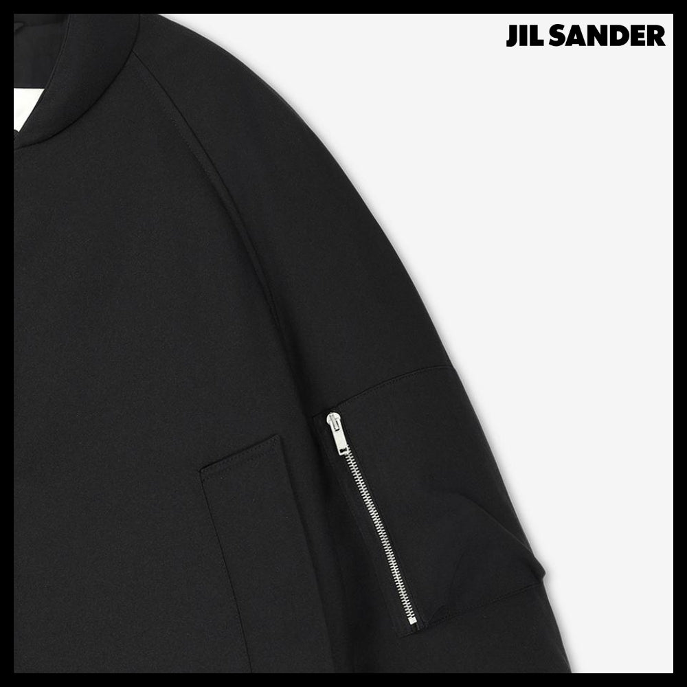 ◆JIL SANDER◆ ダウンブルゾン Down Blouson Black 軽量