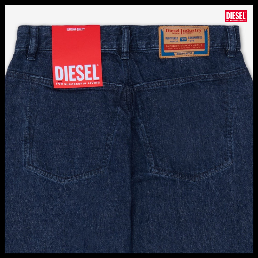 【DIESEL】1974 D-Elz L30 Denim Pants - Indigo