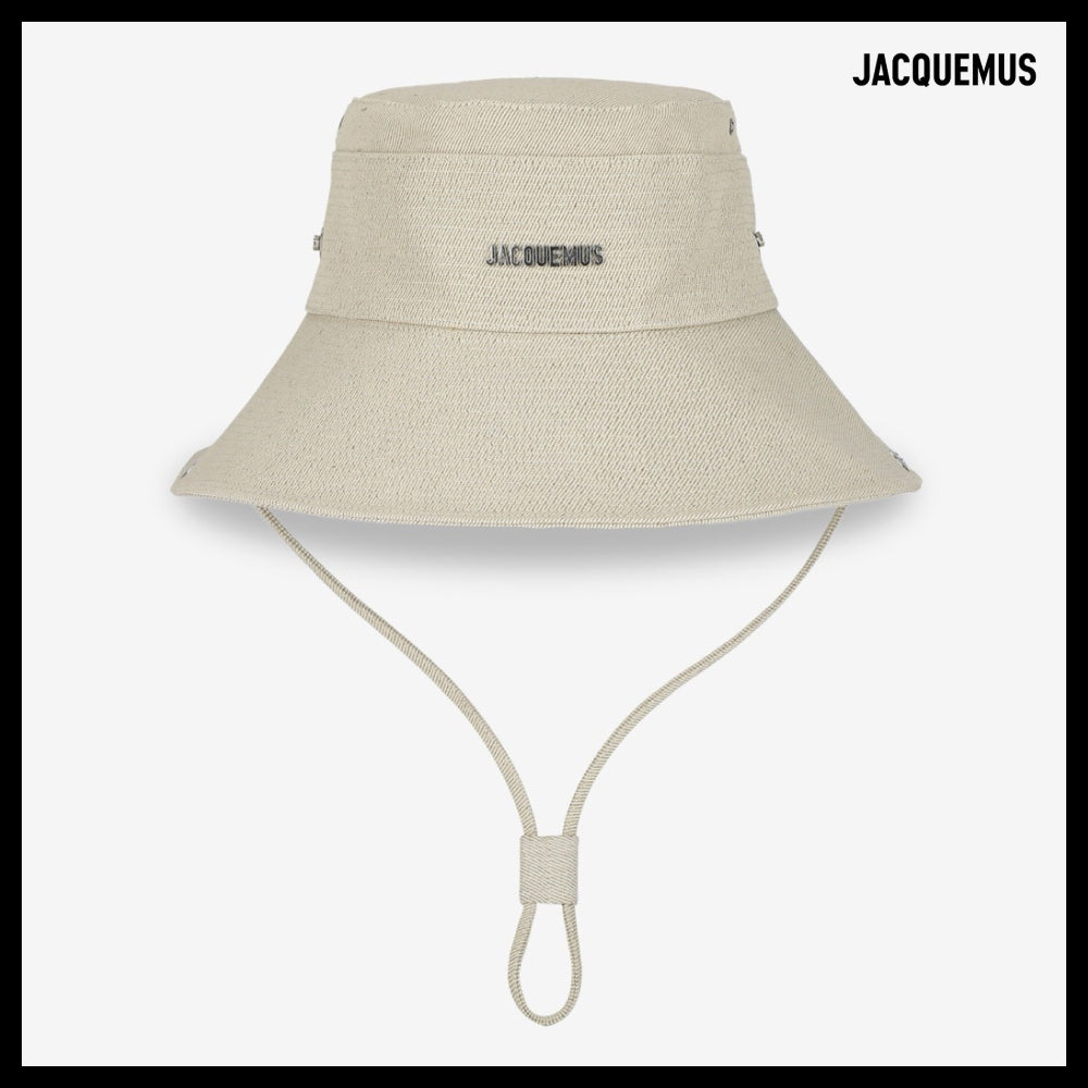 【JACQUEMUS】Le Bob De Nimes Bucket Hat Off White