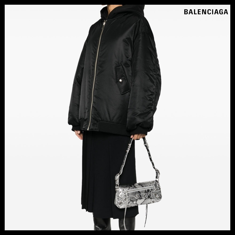 【BALENCIAGA】Le Cagole Small Sling Bag in Silver
