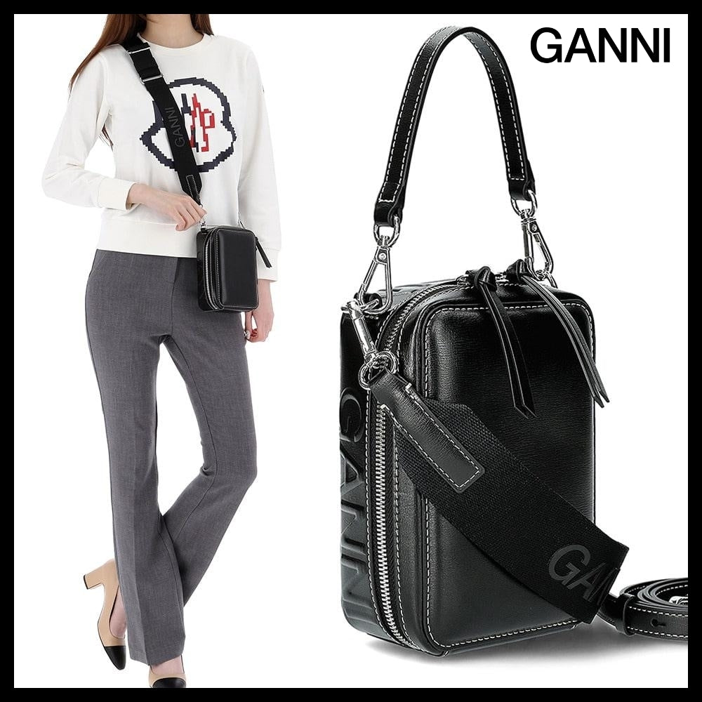 【GANNI】BANNER CAMERA CROSSBODY BAG