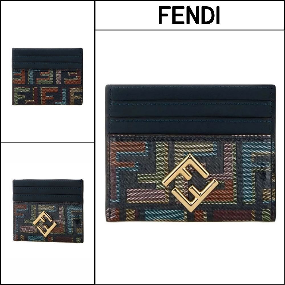 【FENDI】Multicolor Card Wallet