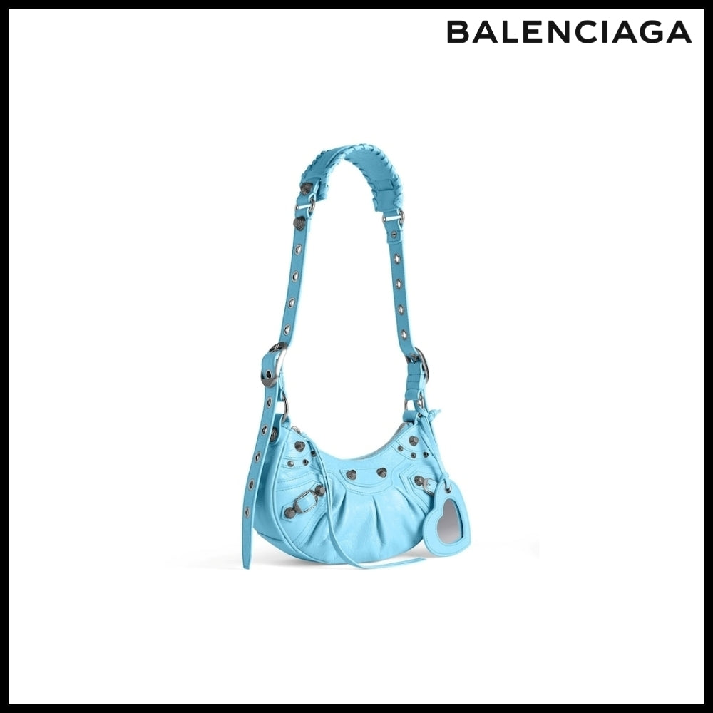 【BALENCIAGA】Le Cagole XS Shoulder Bag Light Blue