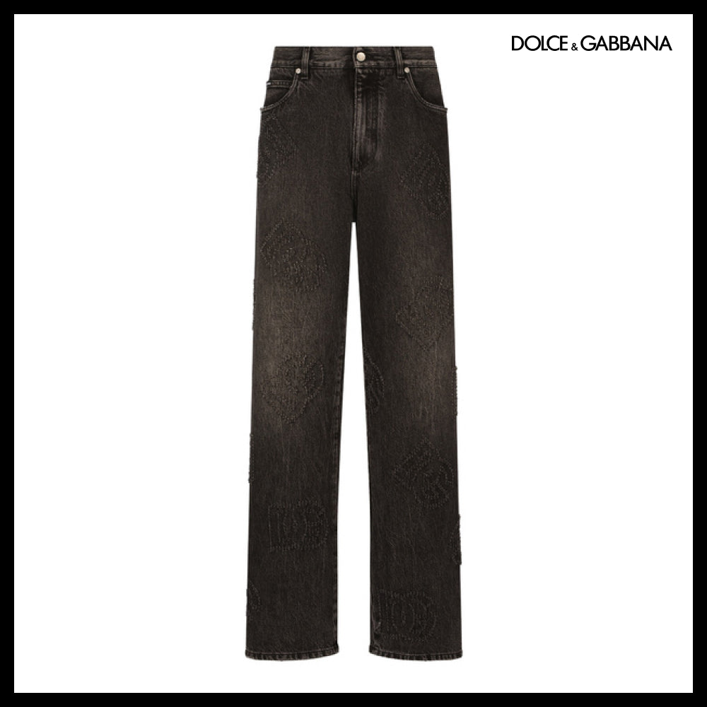 ★Dolce&Gabbanaアウトレット セール ★GRAY WASHED DENIM JEANS