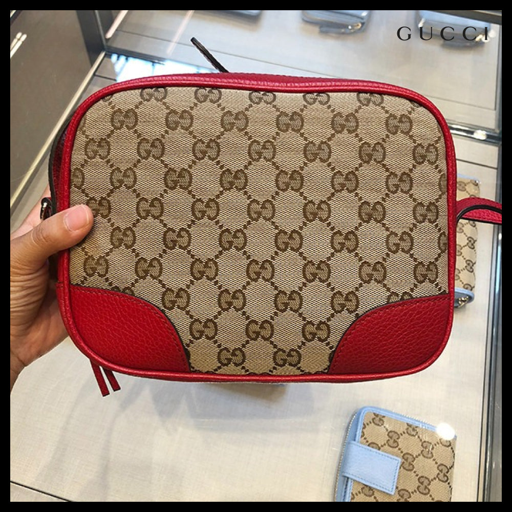 【GUCCI】GG Canvas Disco Crossbody Bag (2 Colors)