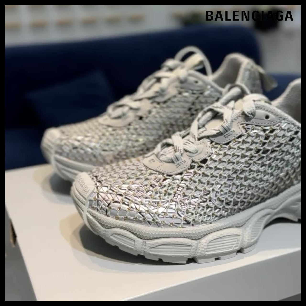 【BALENCIAGA】3XL Mesh Sneaker Grey