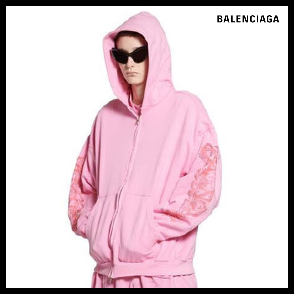 ★Balenciaga アウトレット セール ★Offshore Zip-Up Hoodie