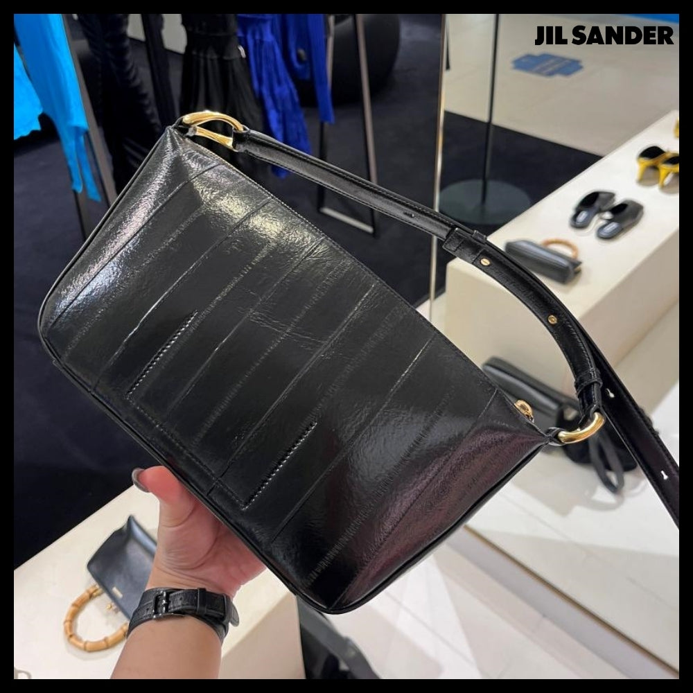 【正規品】【Jil Sander】Medium Fold Design Shoulder Bag