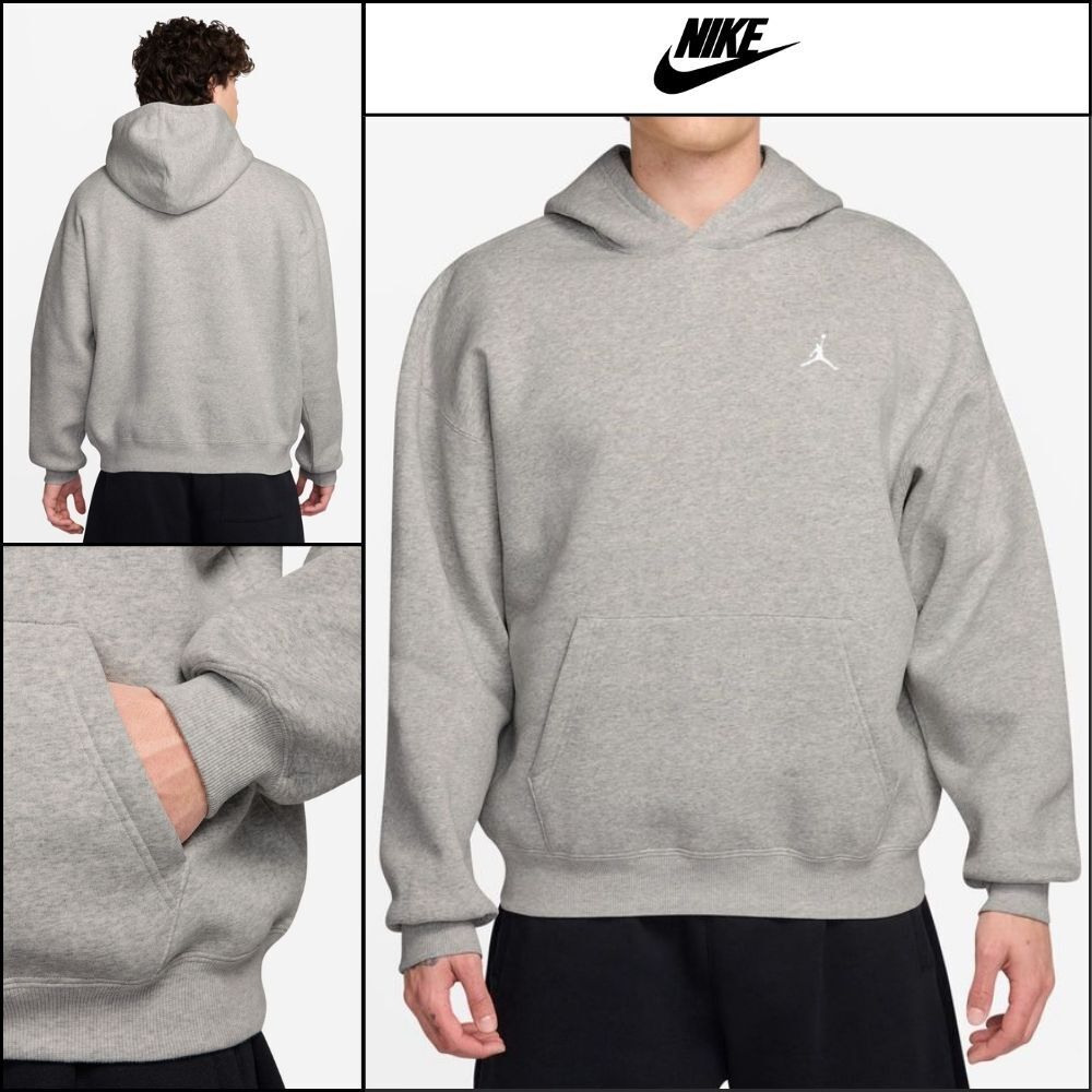 【NIKE】JORDAN Brooklyn Fleece Oversized Pullover Hoodie