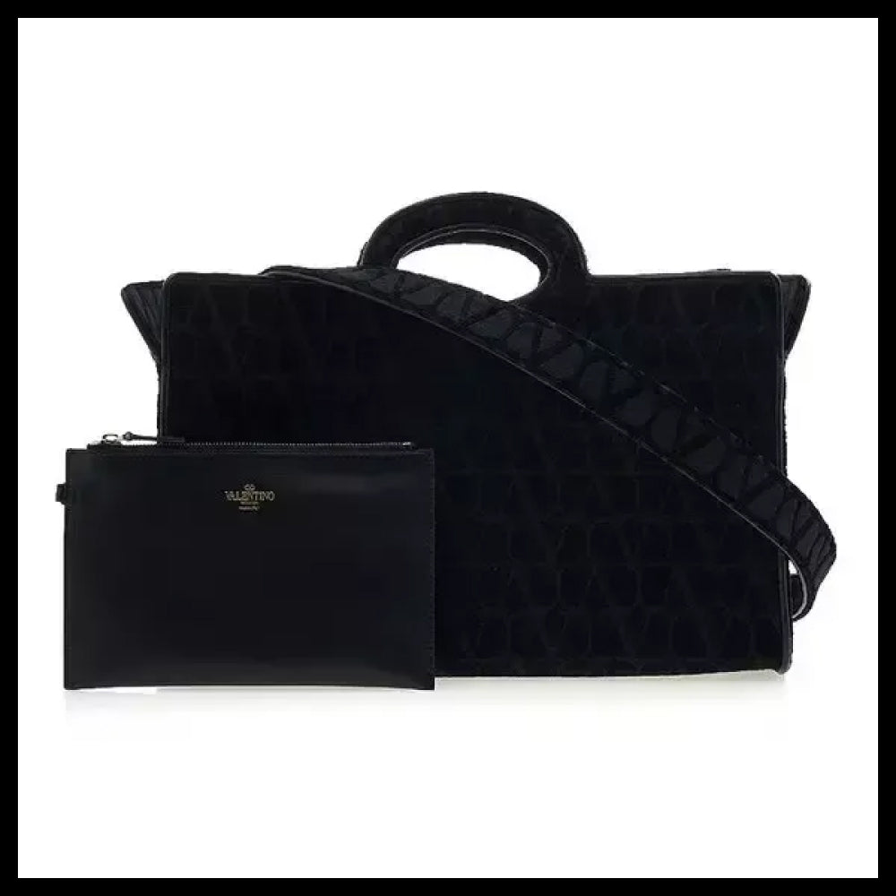 【Valentino】Valentino Garavani Iconographe Shopper Logo