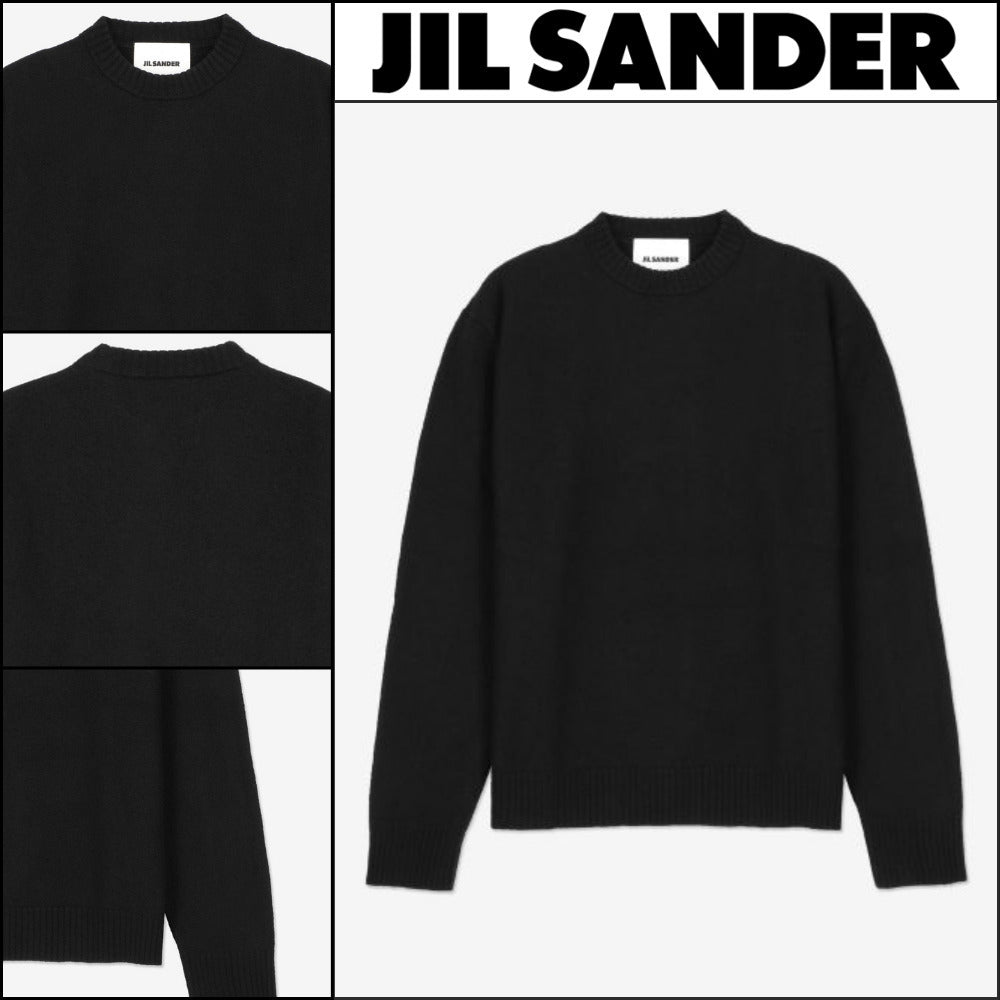 ◆JIL SANDER◆ ニット Knit Black ミニマル